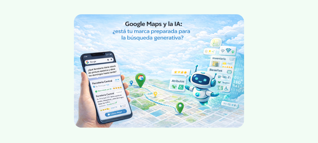 Google Maps y la IA: ¿está tu marca preparada para la búsqueda generativa?